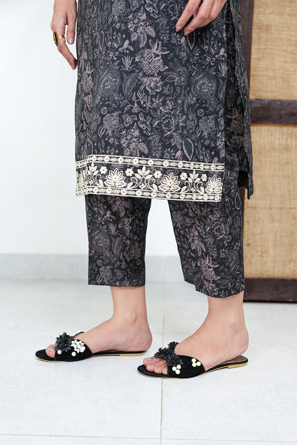 RIA | Embroidery Stitched 2 pcs | lawn