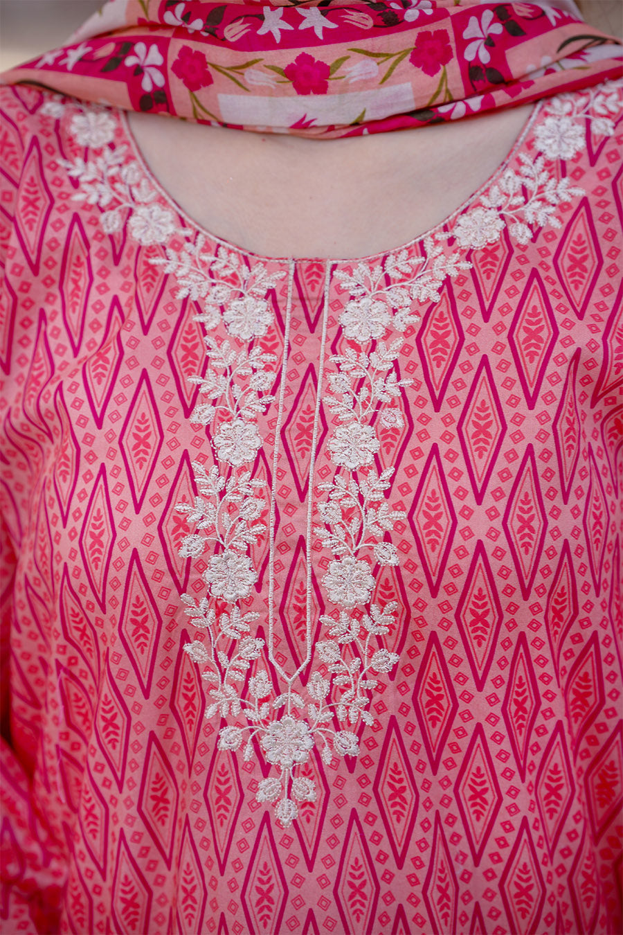 EMILIA | Embroidery Stitched 3 pcs | lawn