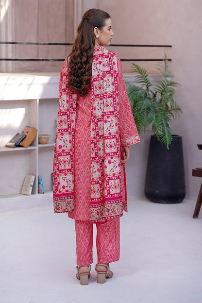 EMILIA | Embroidery Stitched 3 pcs | lawn