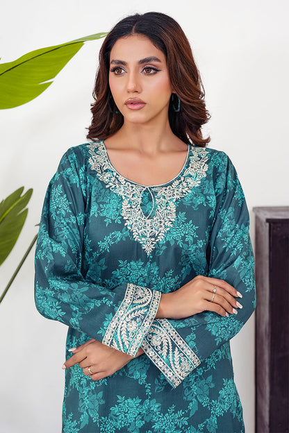 SAPPHIRE | Embroidery Stitched 2 pcs | lawn