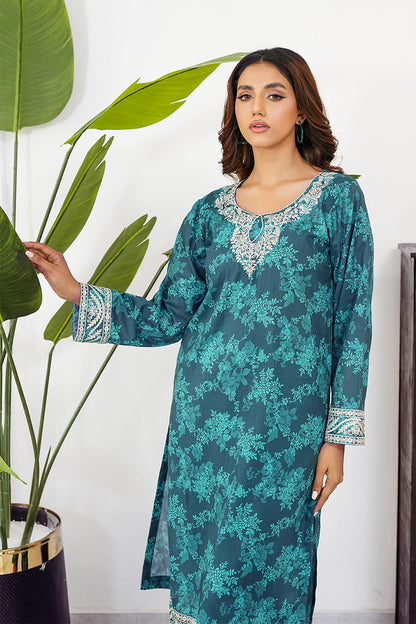 SAPPHIRE | Embroidery Stitched 2 pcs | lawn