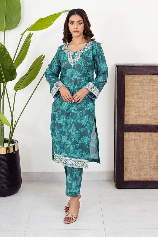 SAPPHIRE | Embroidery Stitched 2 pcs | lawn