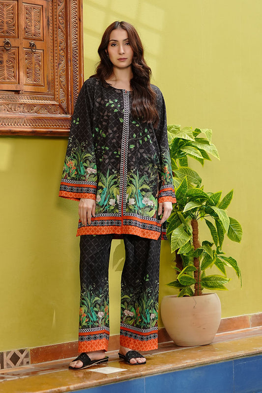 TROPIC NOIR | Stitched 2 pcs | LAWN