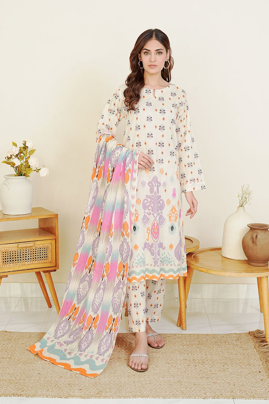 URWA | Stitched 3 pcs | LAWN