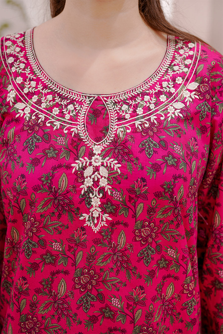 NOOREY | Embroidery Stitched 3 pcs | lawn