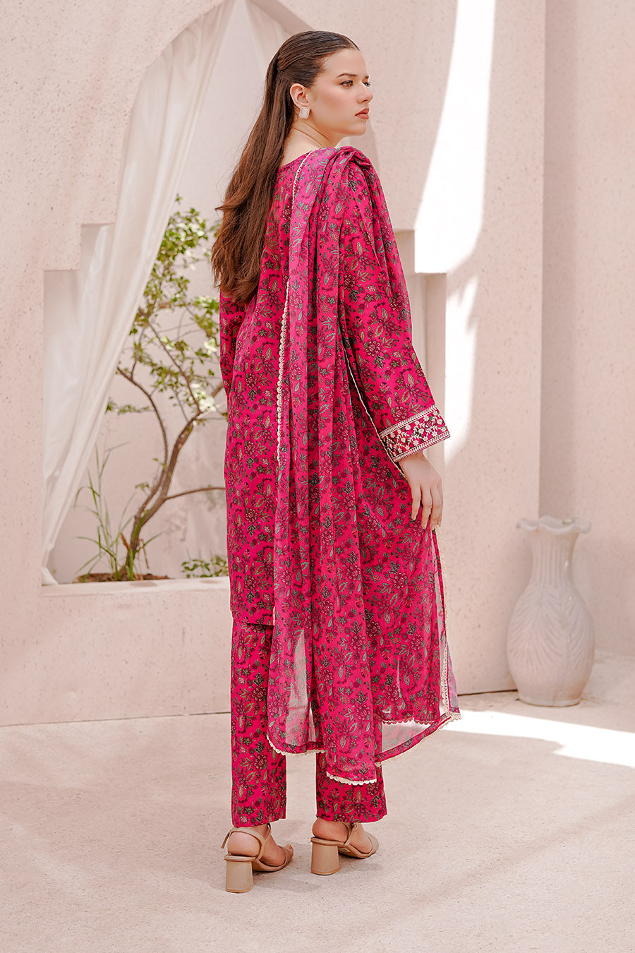 NOOREY | Embroidery Stitched 3 pcs | lawn