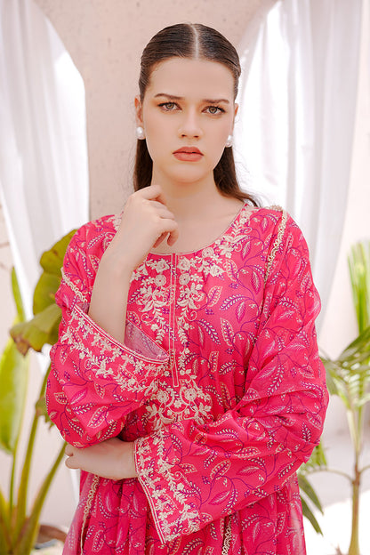 SARAH | Embroidery Stitched 3 pcs | lawn