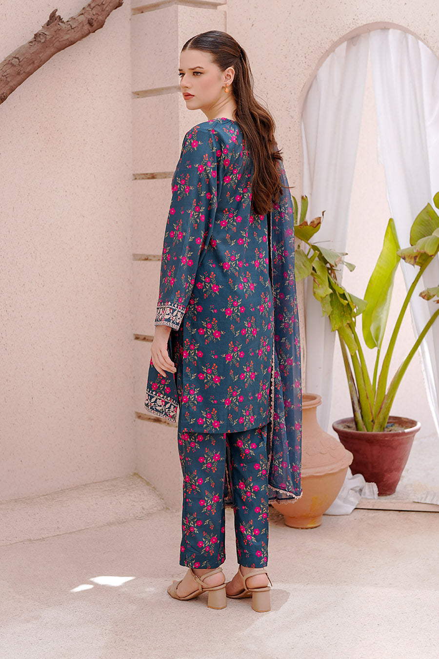 RENA | Embroidery Stitched 3 pcs | lawn