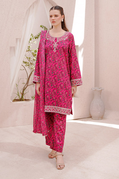 NOOREY | Embroidery Stitched 3 pcs | lawn