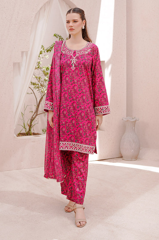 NOOREY | Embroidery Stitched 3 pcs | lawn