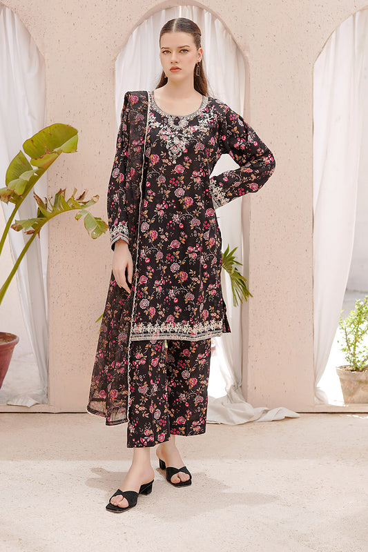 AMARA | Embroidery Stitched 3 pcs | lawn