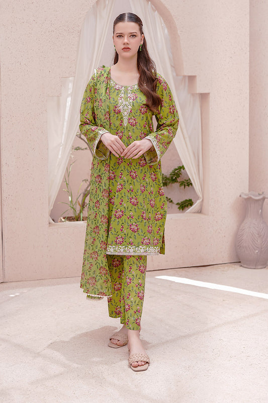 SOFIA | Embroidery Stitched 3 pcs | lawn