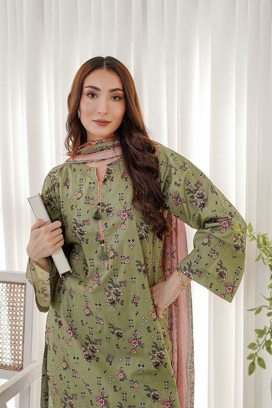 SAGE MEADOW | Stitched 3 pcs | LAWN