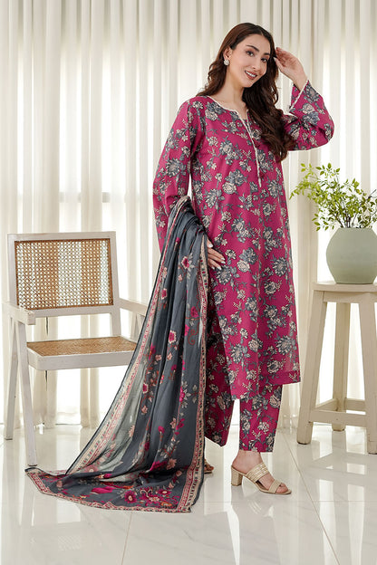 ROSE REVERIE | Stitched 3 pcs | LAWN