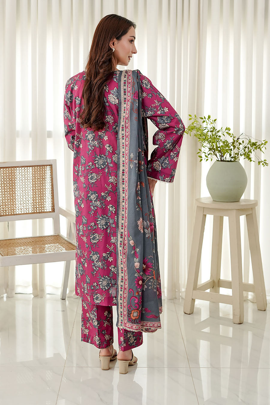 ROSE REVERIE | Stitched 3 pcs | LAWN