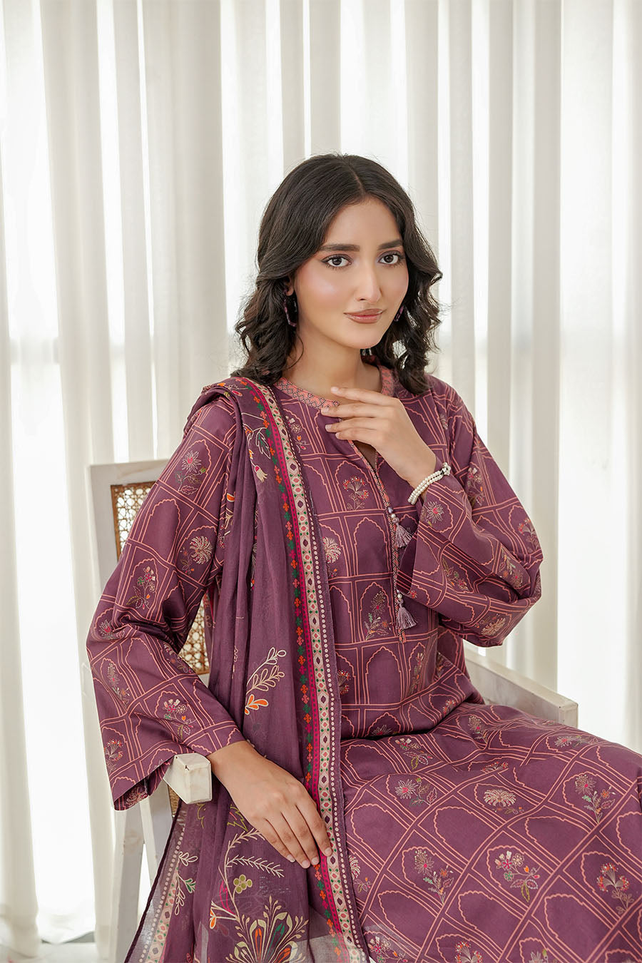 MULBERRY MUSE | Stitched 3 pcs | LAWN