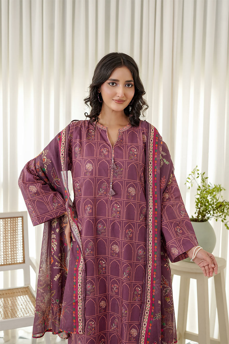 MULBERRY MUSE | Stitched 3 pcs | LAWN