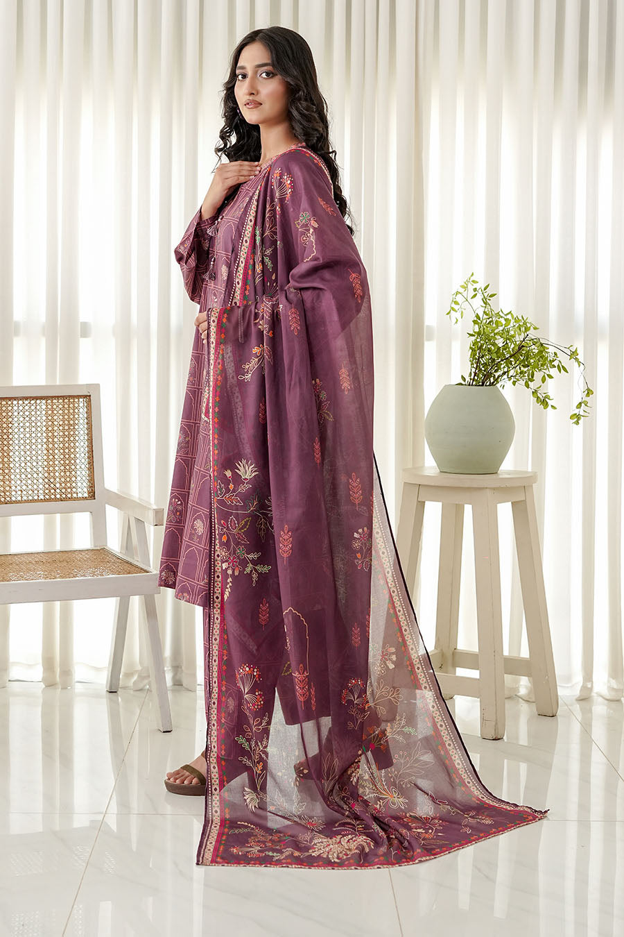 MULBERRY MUSE | Stitched 3 pcs | LAWN