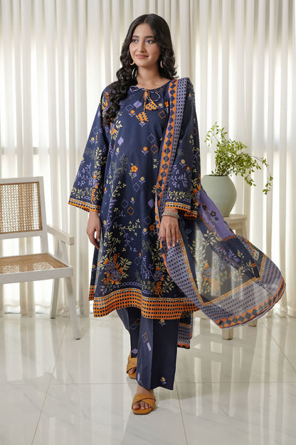 TWILIGHT SPRINGS | Stitched 3 pcs | LAWN