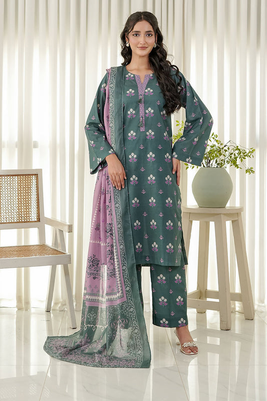 EMERAID MIST | Stitched 3 pcs | LAWN