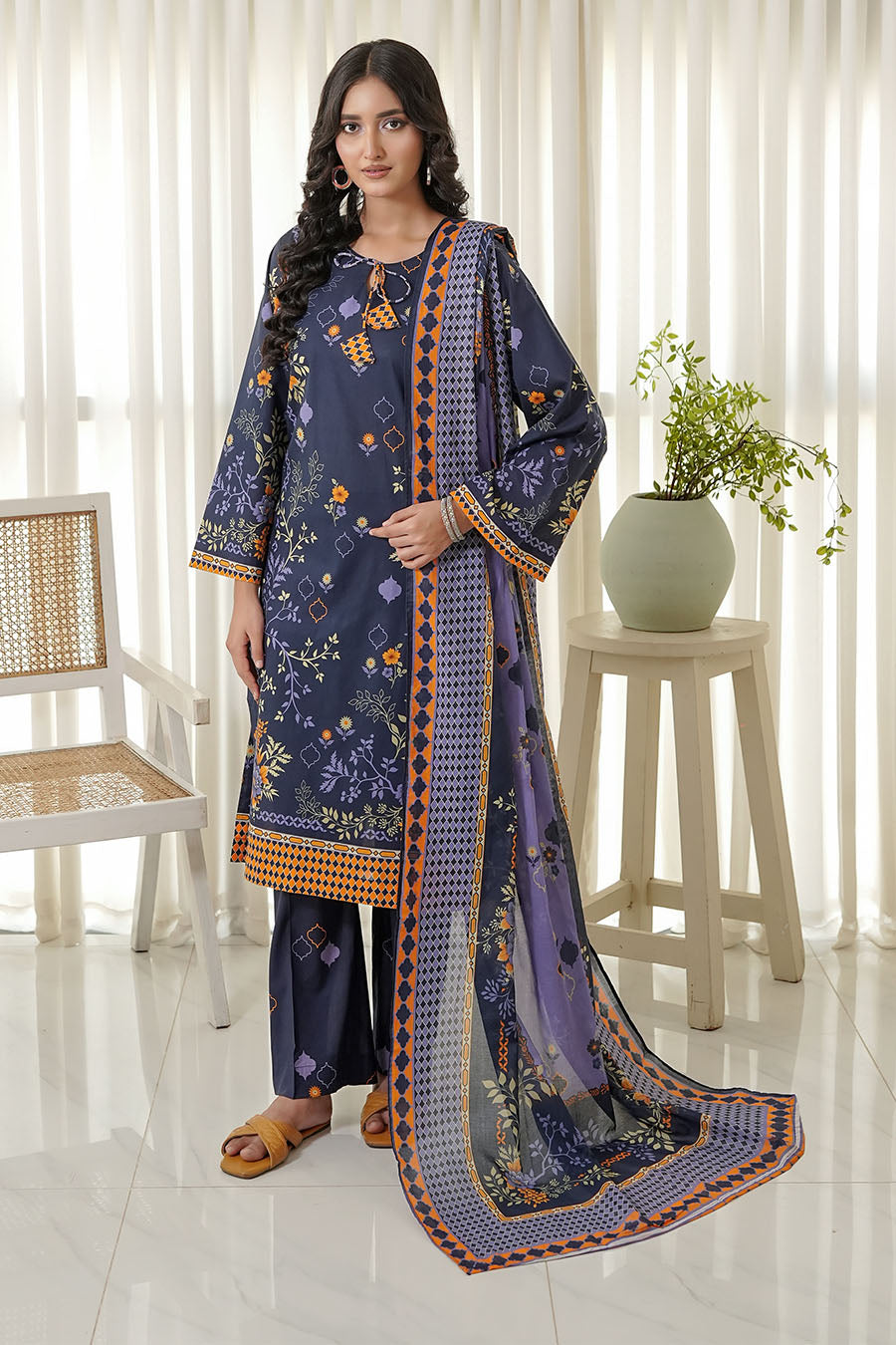 TWILIGHT SPRINGS | Stitched 3 pcs | LAWN