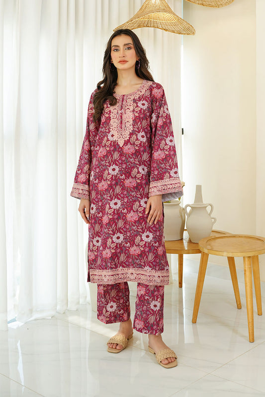 RIA | Embroidery Stitched 1 pcs | Khaddar